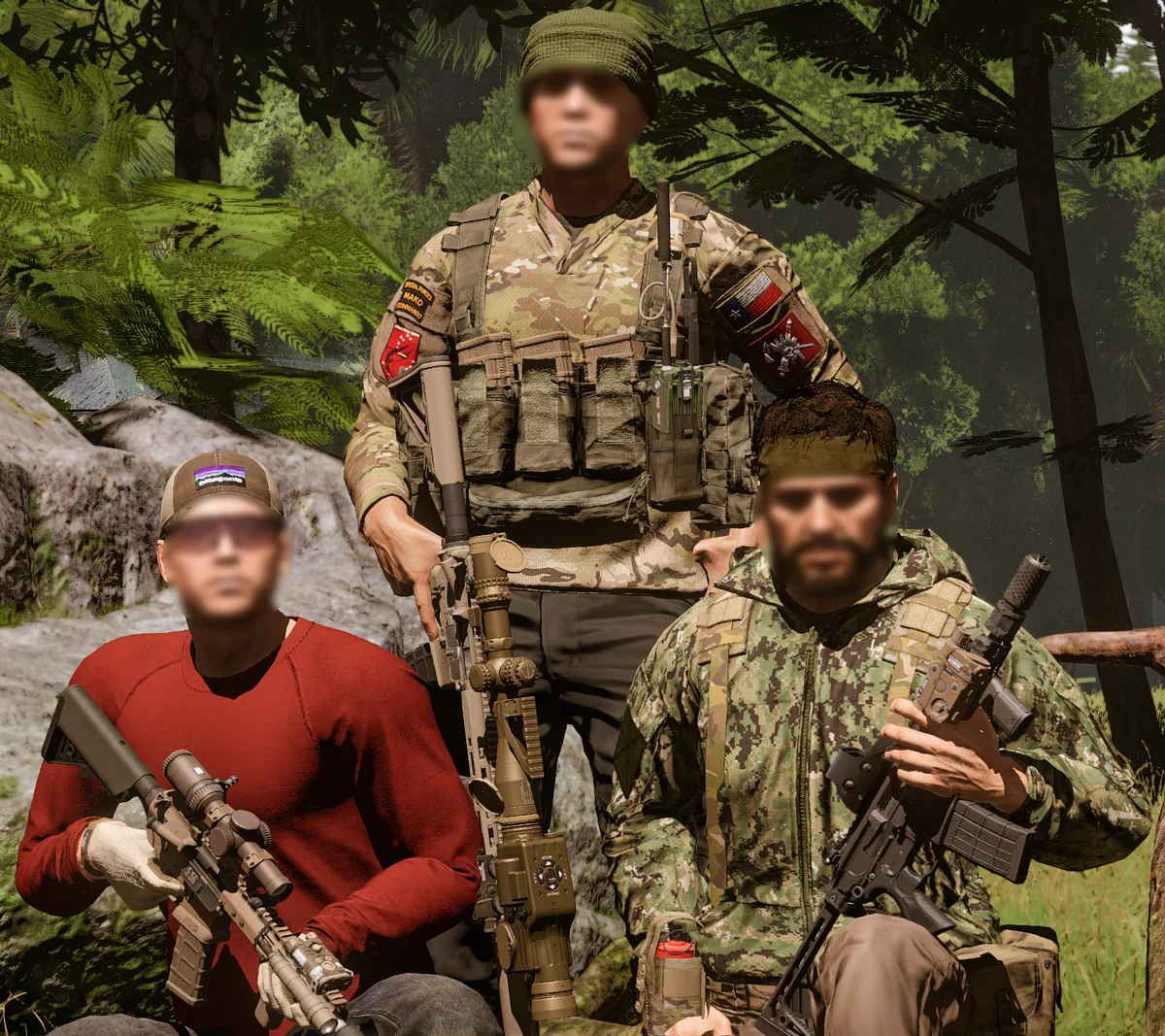MAKO Observers working alongside partner forces